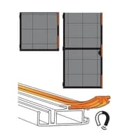 Set Of Magnets, Anthracite (code: 03533) Fly Screen Accessories