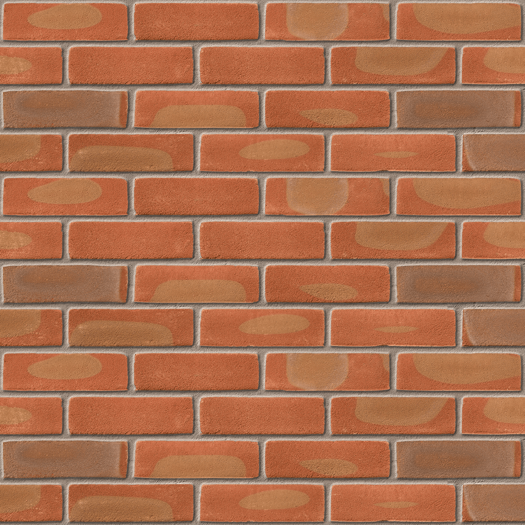 Ibstock Brick Glenfield Red Multi Stock 65mm Facing Brick - Pack Of 500