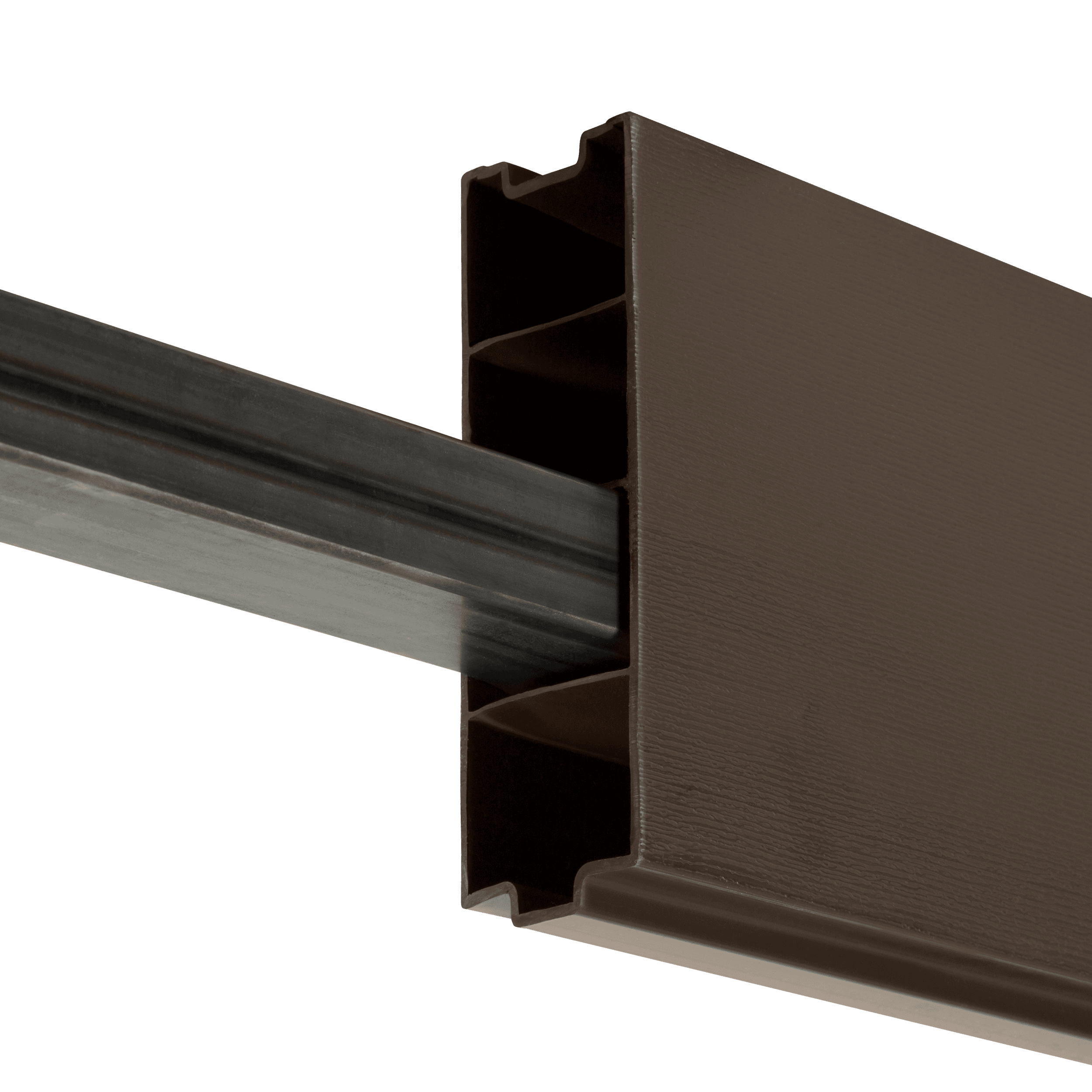 Durapost Composite Gravel Board Sepia Brown 1830mm Home Delivered