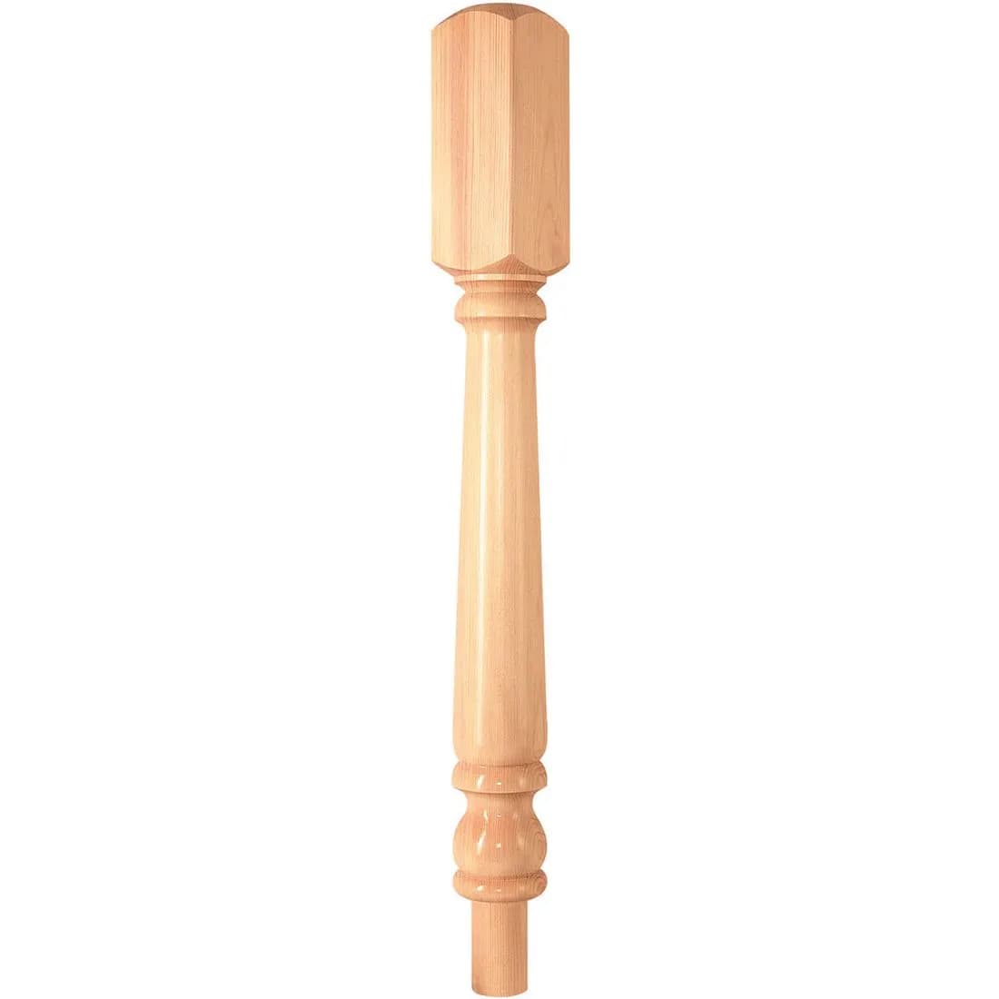 Stair Newel Turning 91 230Mm Head X 820Mm Pine Pefc
