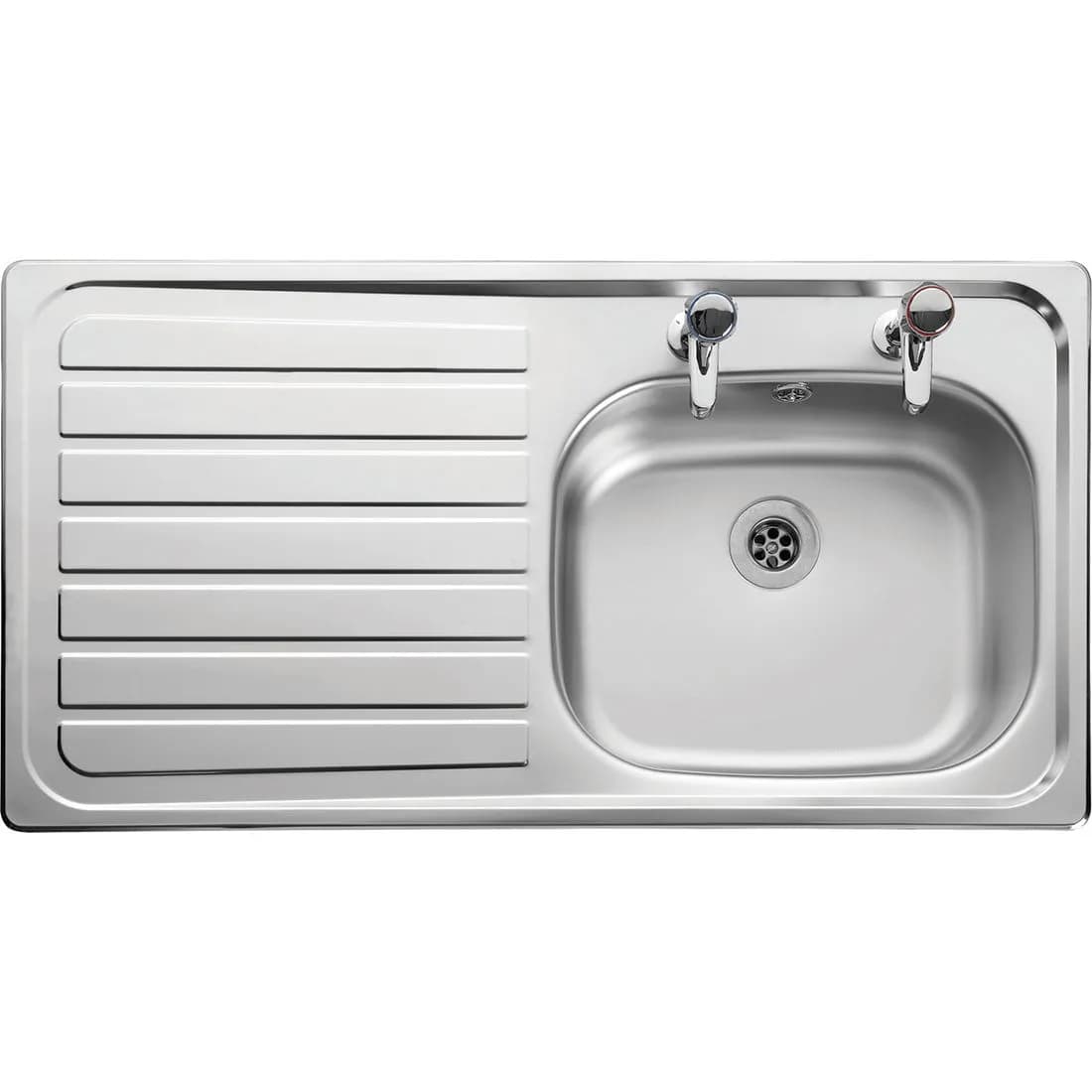 Leisure Lexin 1.0 Bowl Sink Lh 950 X 508Mm S/Steel 2Th