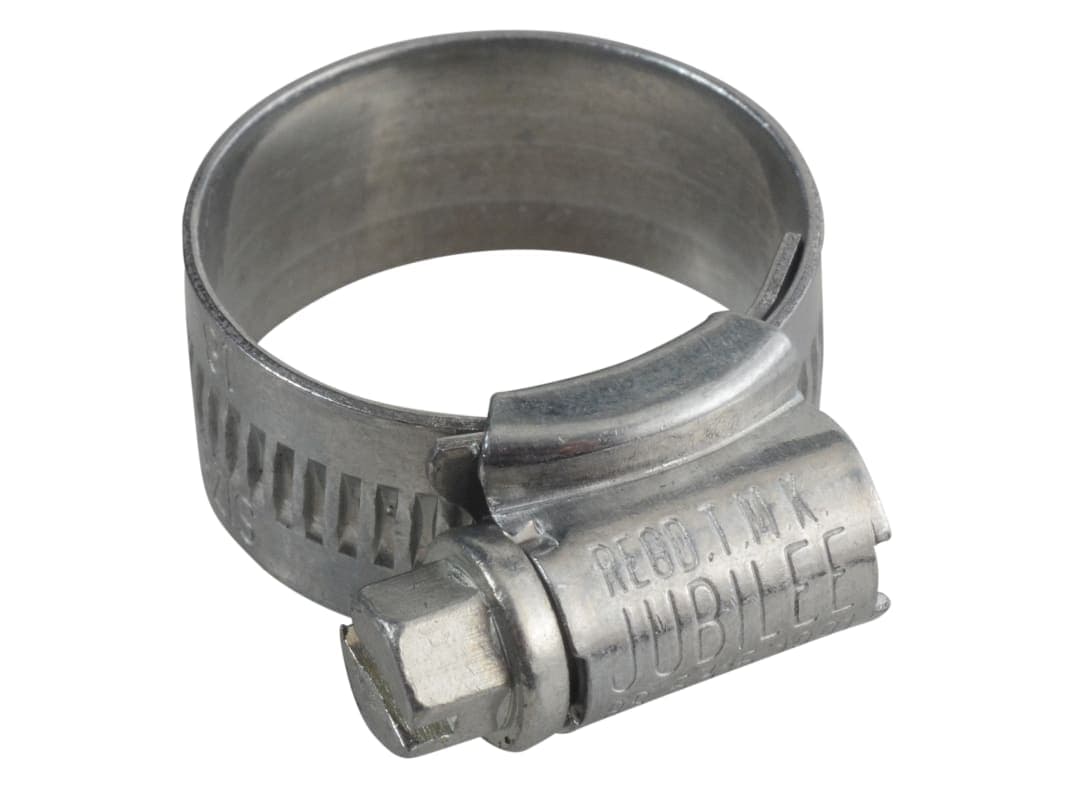 Jubilee® Hose Clips Zinc Protected 18-25mm x 10 OX XMS