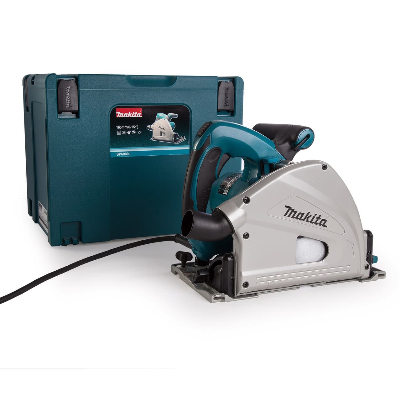 Makita SP6000 1300W Plunge Saw in Makpac Case 165mm (110V) SP6000J/1