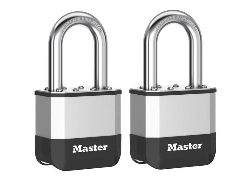Master Lock PK5EURTLF Elite™ Laminated 52Mm Padlock - 38Mm Shackle (Pack Of 2)