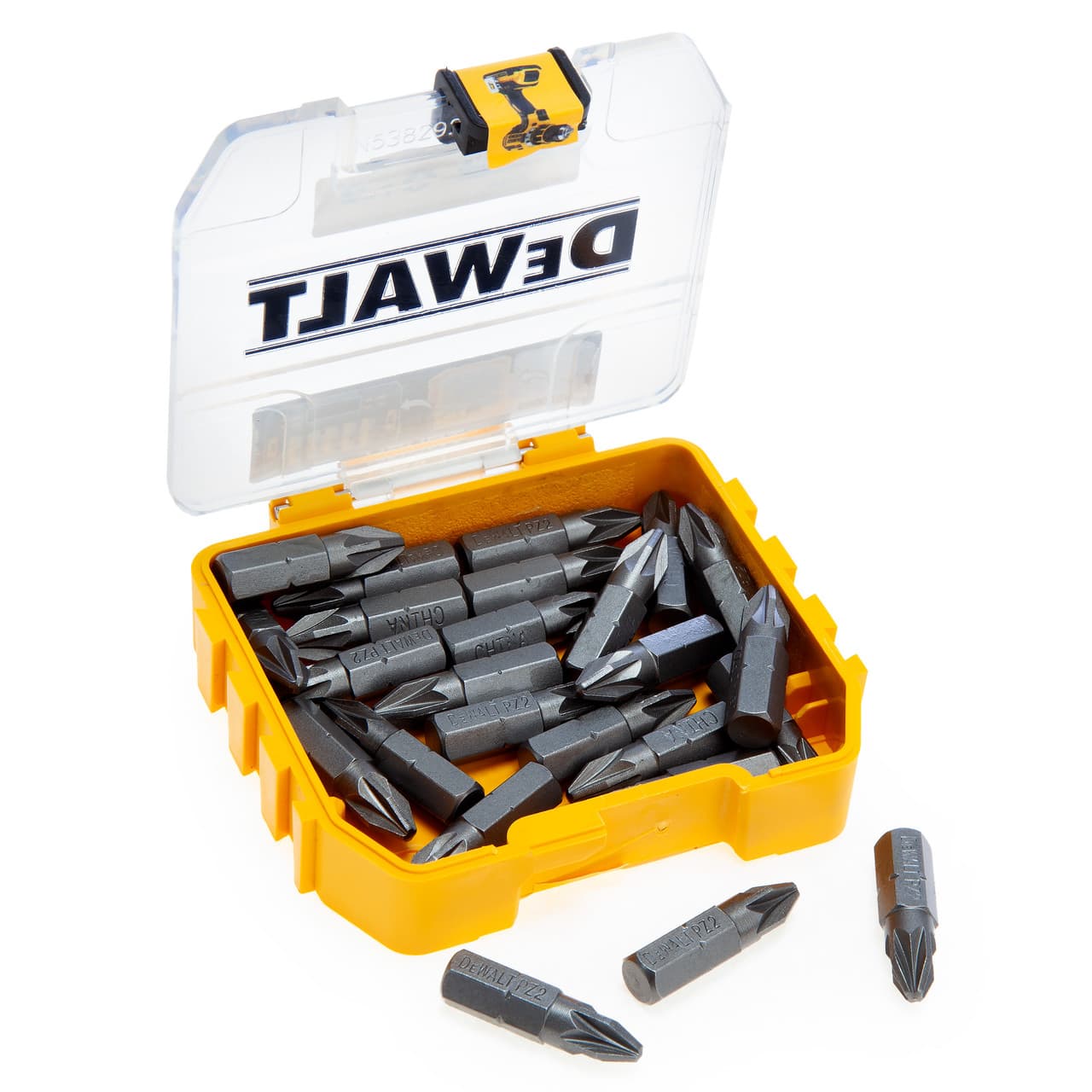 Dewalt Dt71521-Qz Pz2 Screwdriving Bits In Box 25Mm (Pack Of 25)