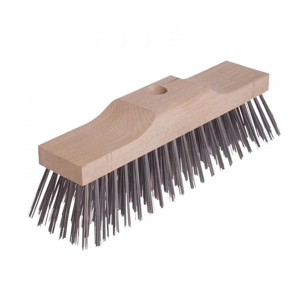 Lessmann 146.201.00 Broom Head Raised Wooden Stock 6 Row 300Mm X 70Mm