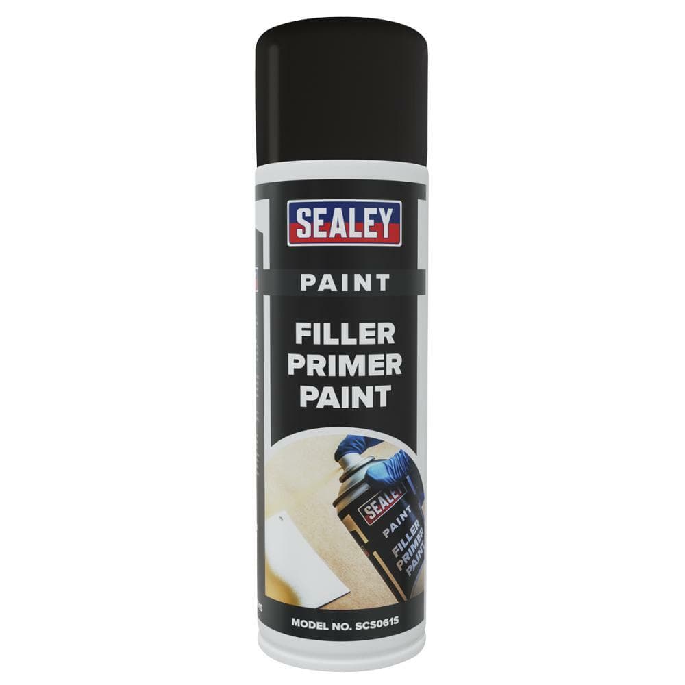 Sealey SCS061 Filler Primer Paint 500Ml - Pack Of 6