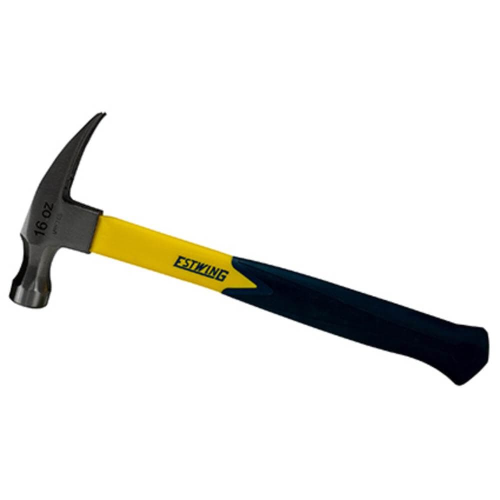 Estwing Emrf16S Sure Strike Straight Claw Hammer With Fibreglass Handle 16Oz/453G Pk 1 24081