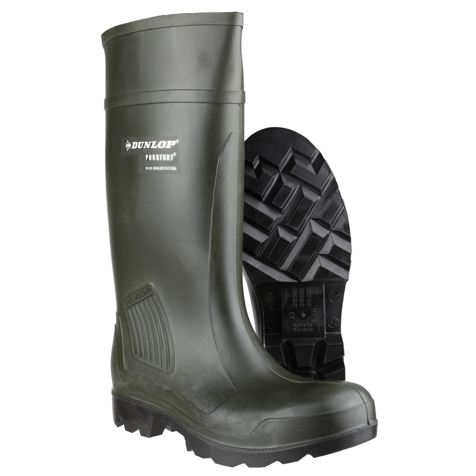 Dunlop Purofort Professional Full Safety Wellington Size 5 22212-36009-05