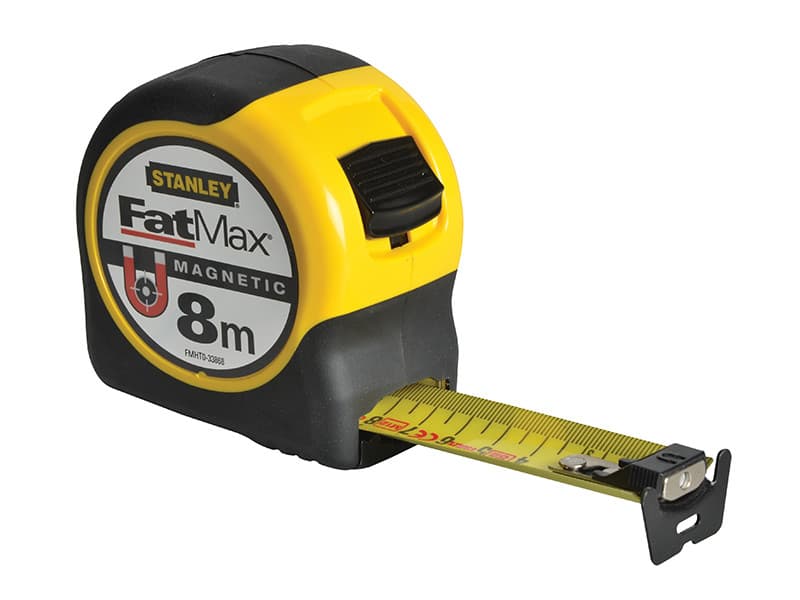 Stanley® FMHT0-33868 Fatmax® Magnetic Bladearmor® Tape 8M (Width 32Mm) (Metric Only)