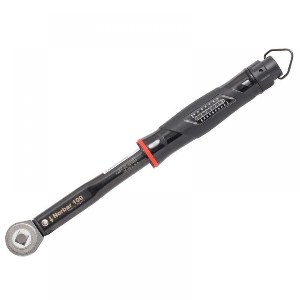 Norbar 130103 Nortorque® 100 Adjustable Dual Scale Ratchet Torque Wrench 1/2In Drive 20-100Nm