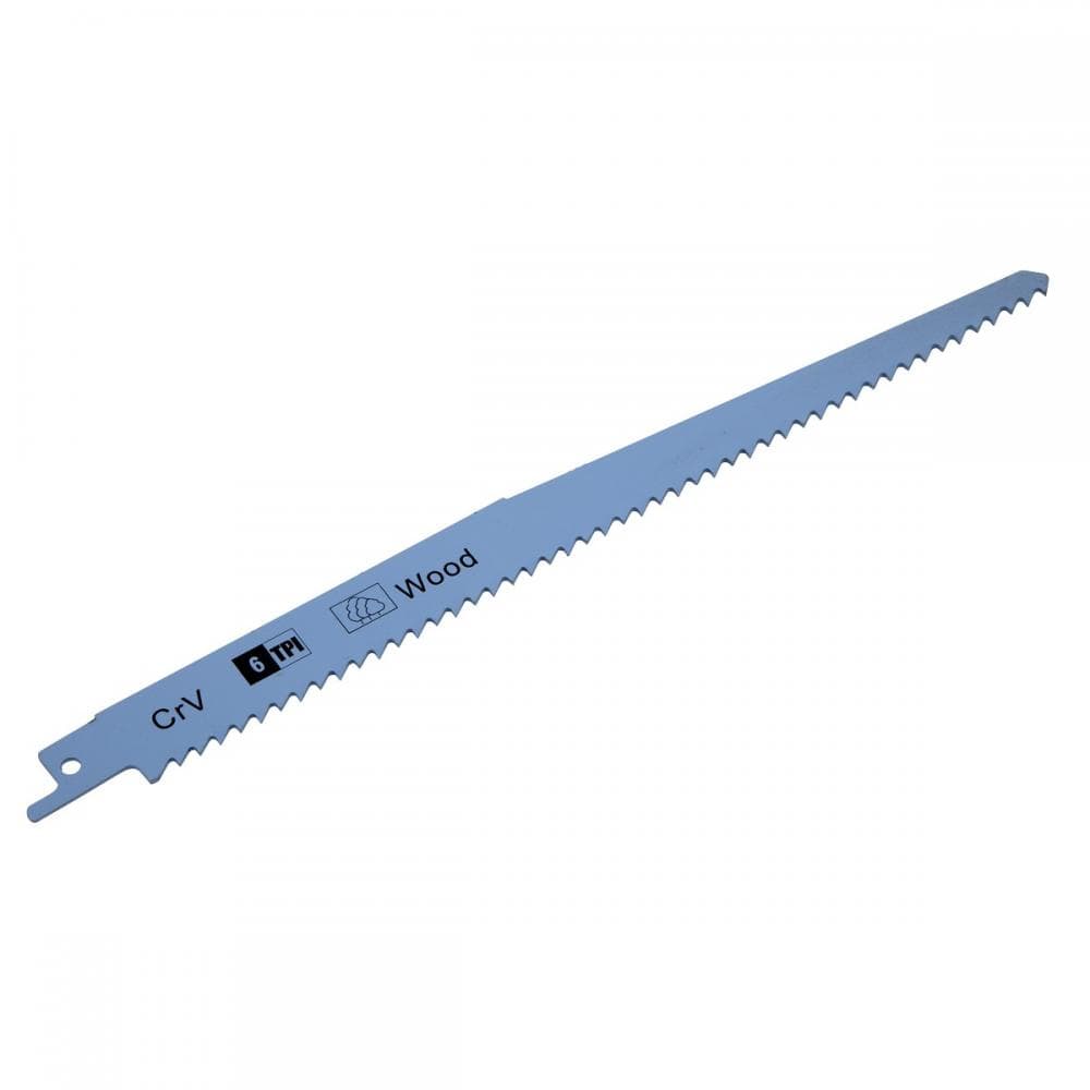 Sealey SRBS911D Reciprocating Saw Blade Clean Wood 230Mm 6Tpi - Pack Of 5