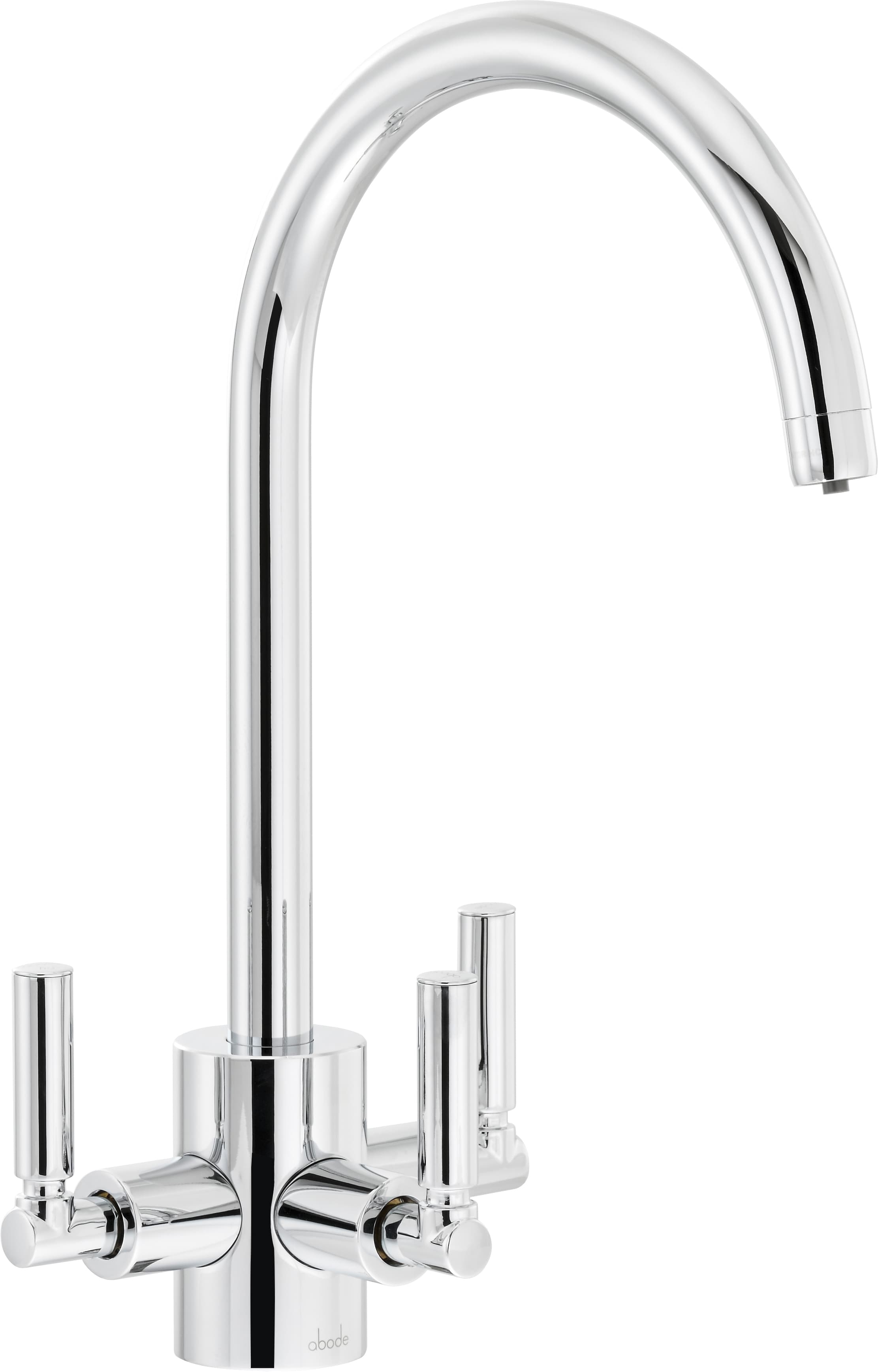 Abode Orcus Dual Lever Filter Monobloc Mixer Tap Chrome AT2072