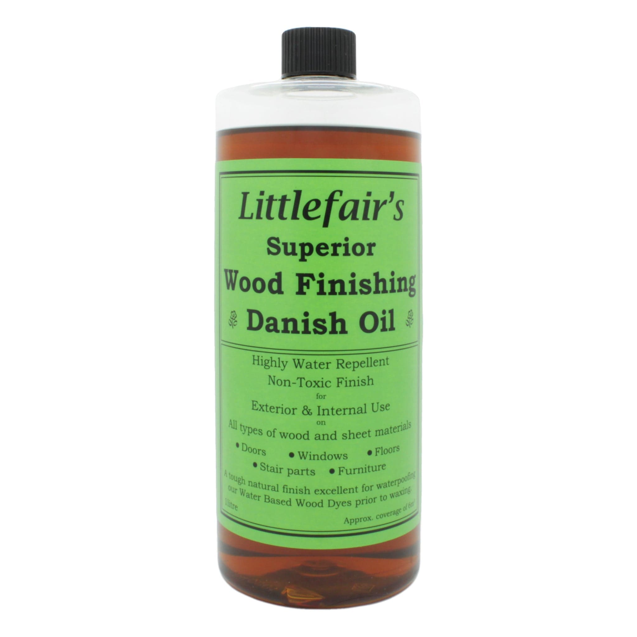 Littlefair Danish Oil - Indoor/Outdoor Non Toxic Wood Finish