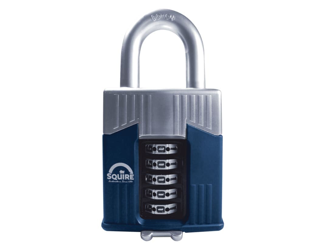 Squire Warrior High-Security Open Shackle Combination Padlock 65mm WARRIOR COMBI 65