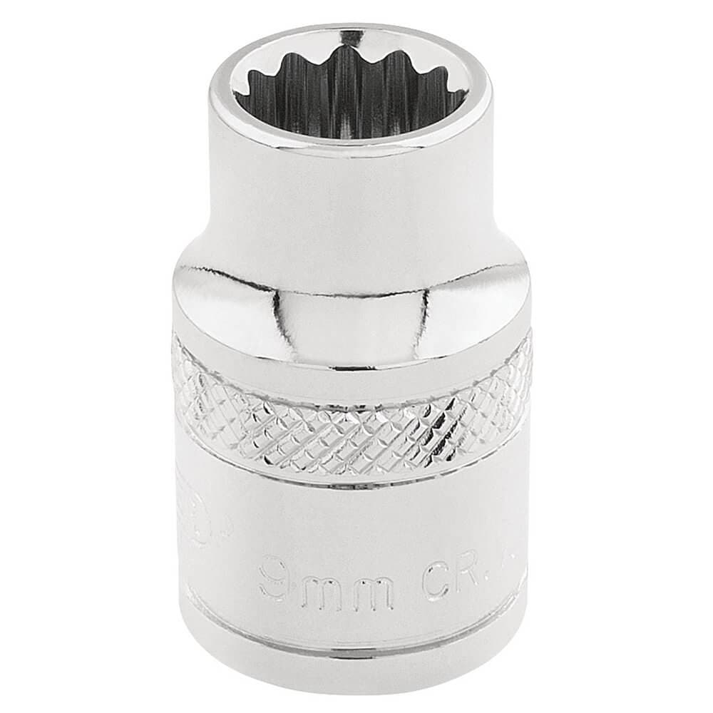 Draper Expert 32769 Hi-Torq® 12 Point Socket 3/8in Sq. Dr. 9Mm each