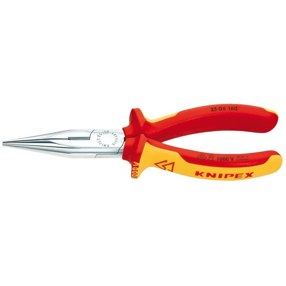 Knipex 81238 25 06 160 Sbe Fully Insulated Long Nose Pliers 160Mm each