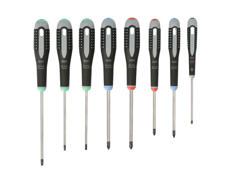 Bahco BE-9872 Be-9872 Ergo™ Screwdriver Set 8 Piece