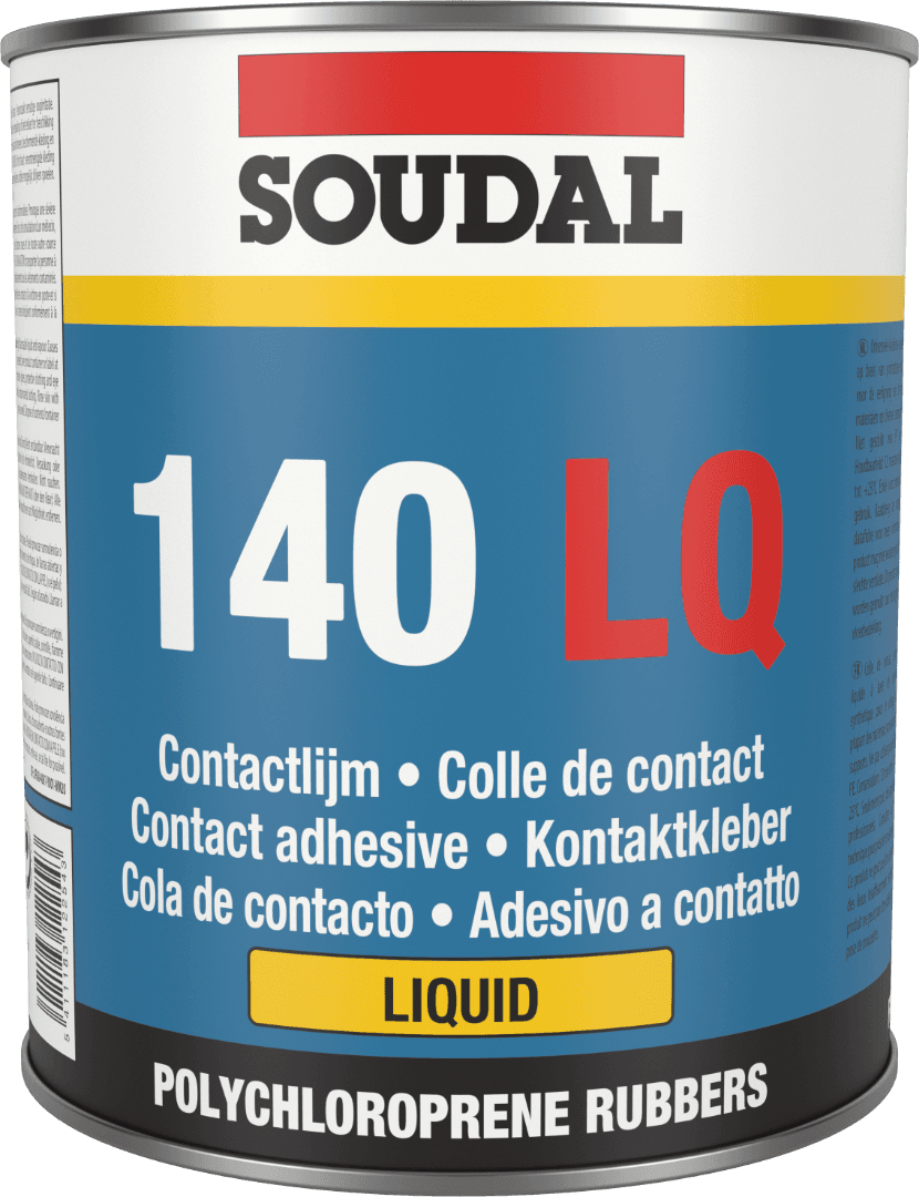 Soudal Contact Adhesive 140 Lq Liquid Yellow 750Ml 125777