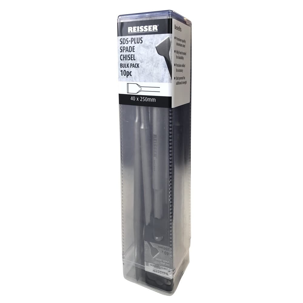 Reisser STC250B Powerspaten Sds-Plus Angled Tile Chisel 40 X 250Mm (Probox 10Pcs.)