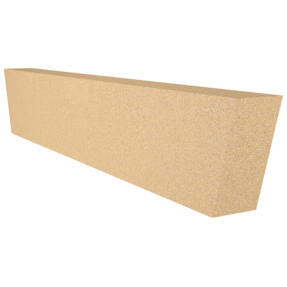 Forticrete Brown Head Splayed DH11 Bath, Size: 1248x100x215mm