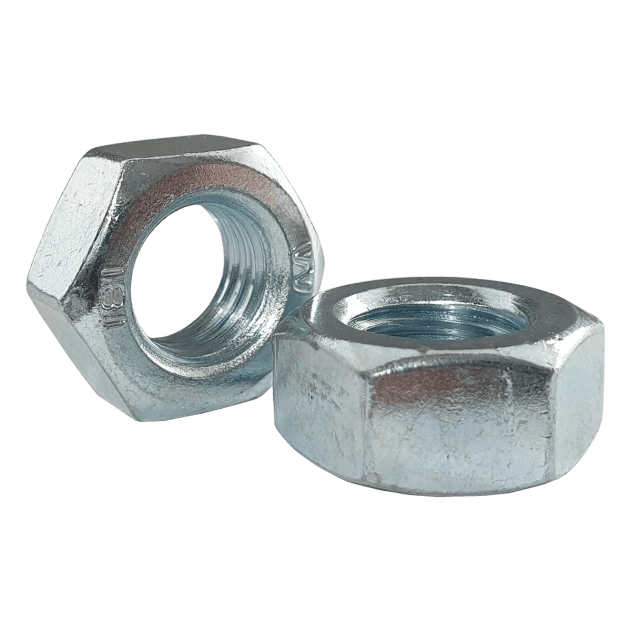 M2.5-M10 Full Nut Zinc Trivalent DIN934