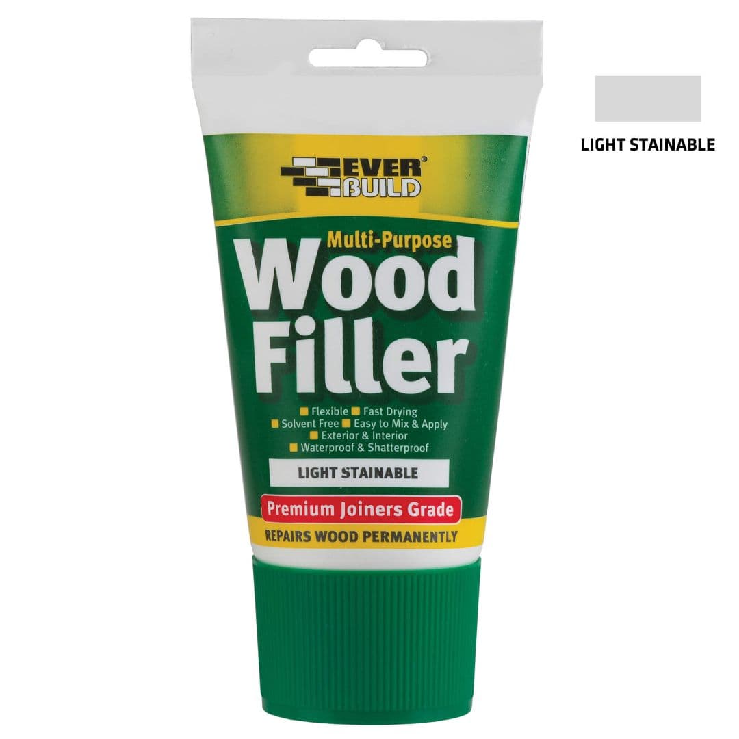 Everbuild Mp Wood Filler Easi Sq Light 100Ml