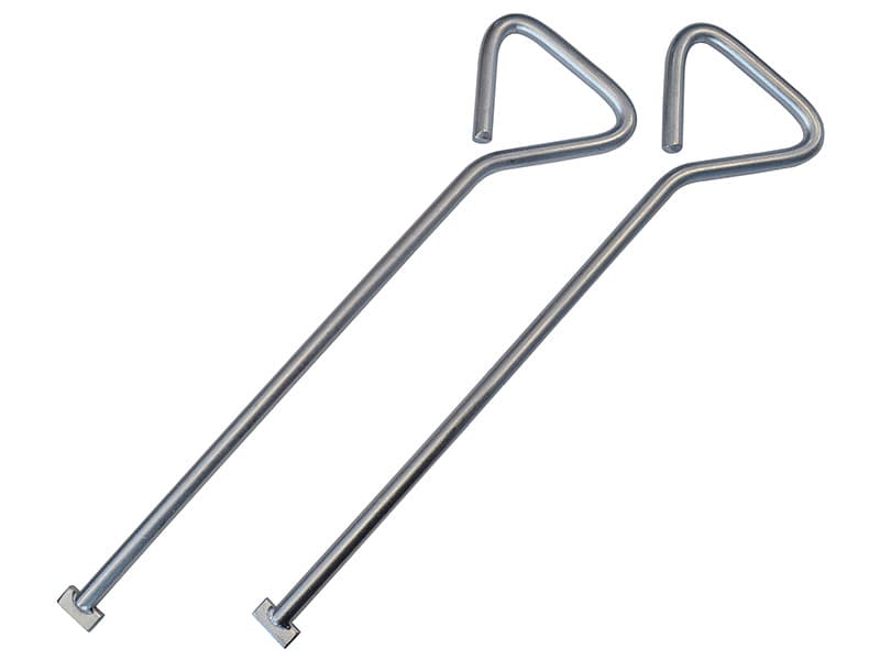 Faithfull Manhole Keys 520Mm (20.1/2In) (Pack 2)