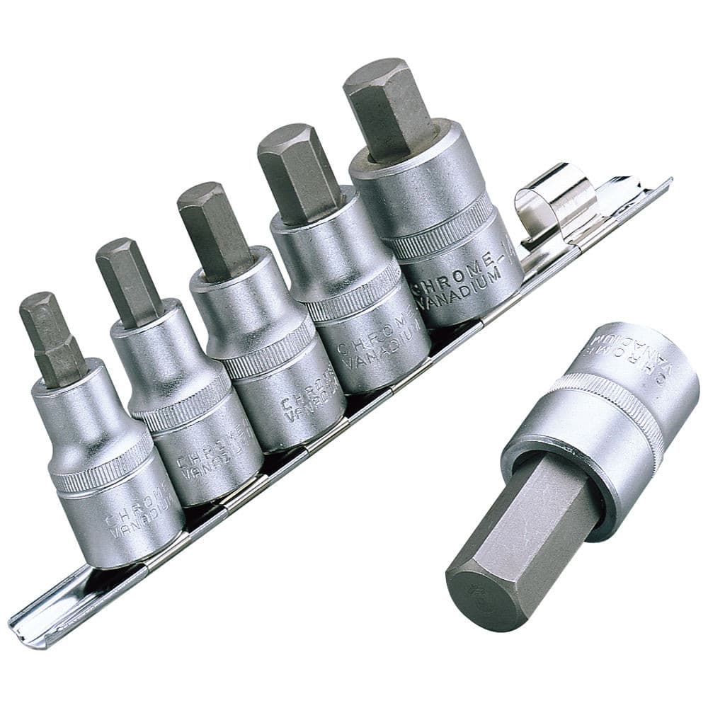 Clarke 1700781 Pro375 6Pce 1/2 Drive Hex Bit Set