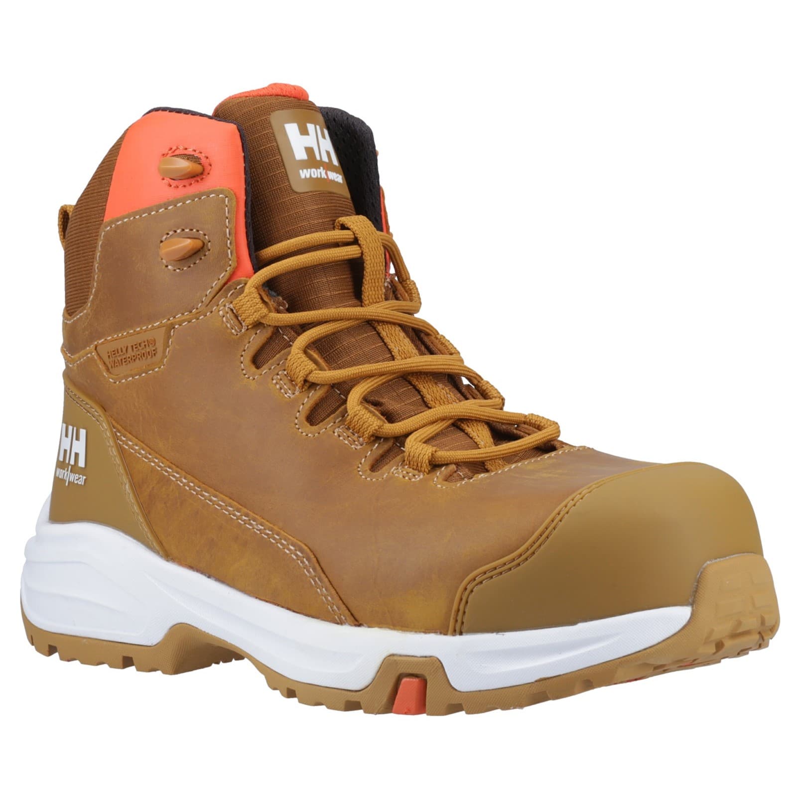 Helly Hansen Workwear Manchester Ltr Mid Safety Boots Size 10 42107-78680-10