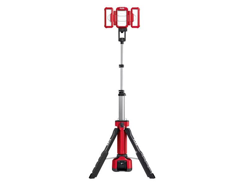 Flex Power Tools 530375 Tl 4000 18.0/230 Building Site Spotlight With Tripod 18V Bare Unit