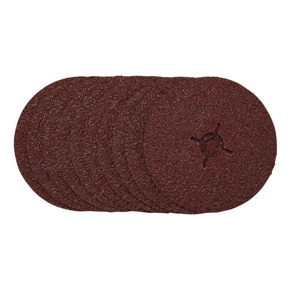 Draper 68618 Fibre Sanding Discs 125Mm 24 Grit (Pack Of 10) each 10