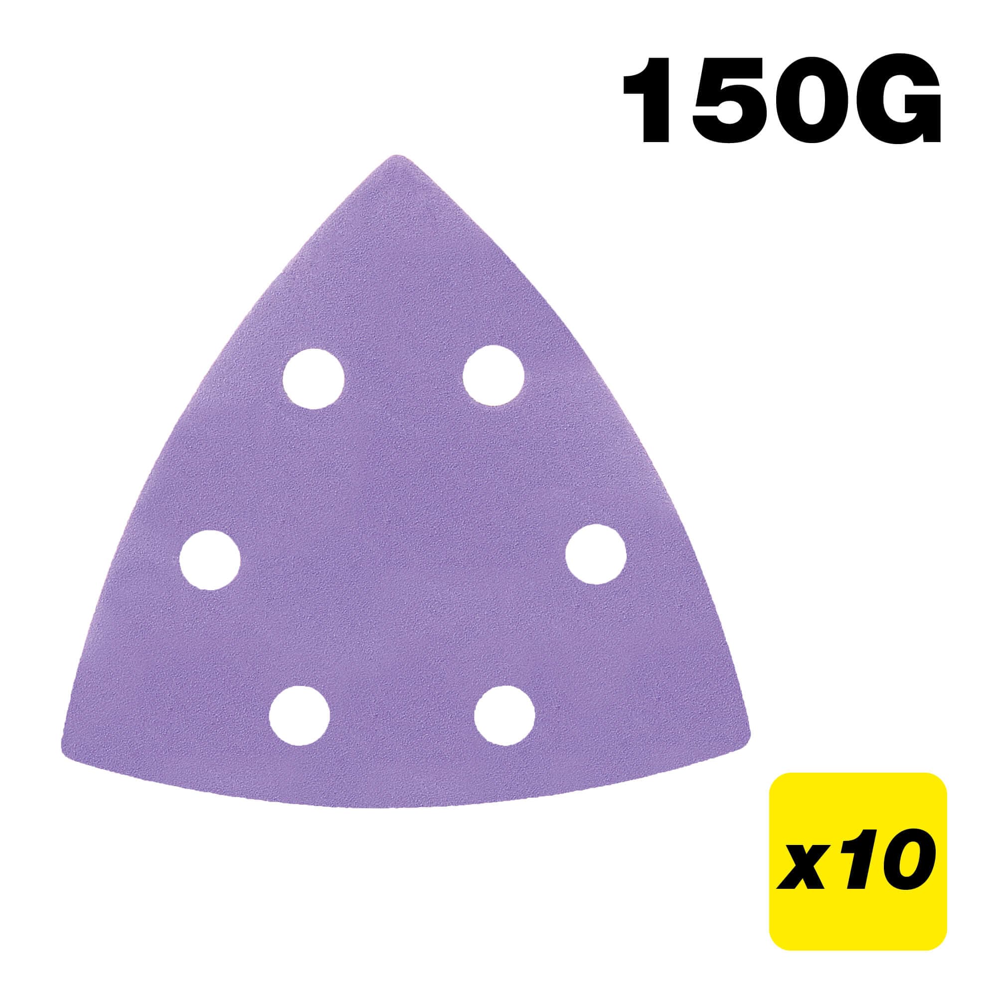 Trend 93 X 93Mm 150G Delta Sanding Pad 10 Pack AB/OSC/150A