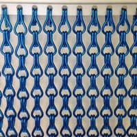 Blue Chain Fly Screen Doors | 90x210cm