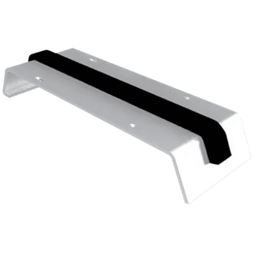 Aluminium Coping Fixing Clip for 241-300mm Wall - 360mm Black (9005 Matt)