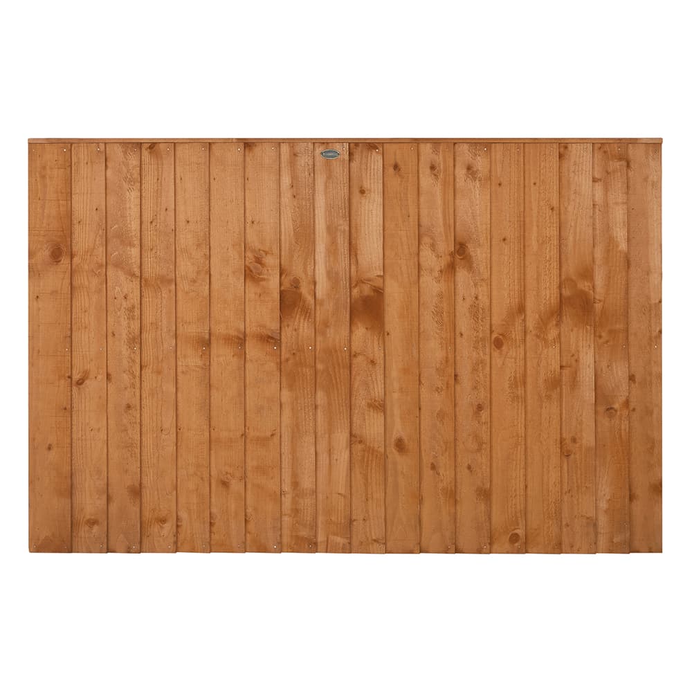 Dip Treated Closeboard Fence Panel 6ft x 4ft Pack of 3