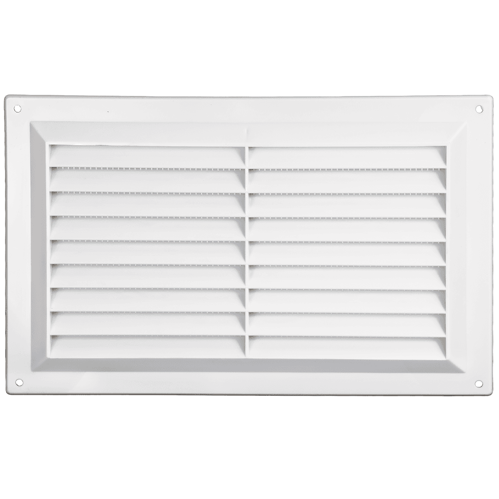 Manthorpe 9" x 6" Louvre Vent with Flyscreen