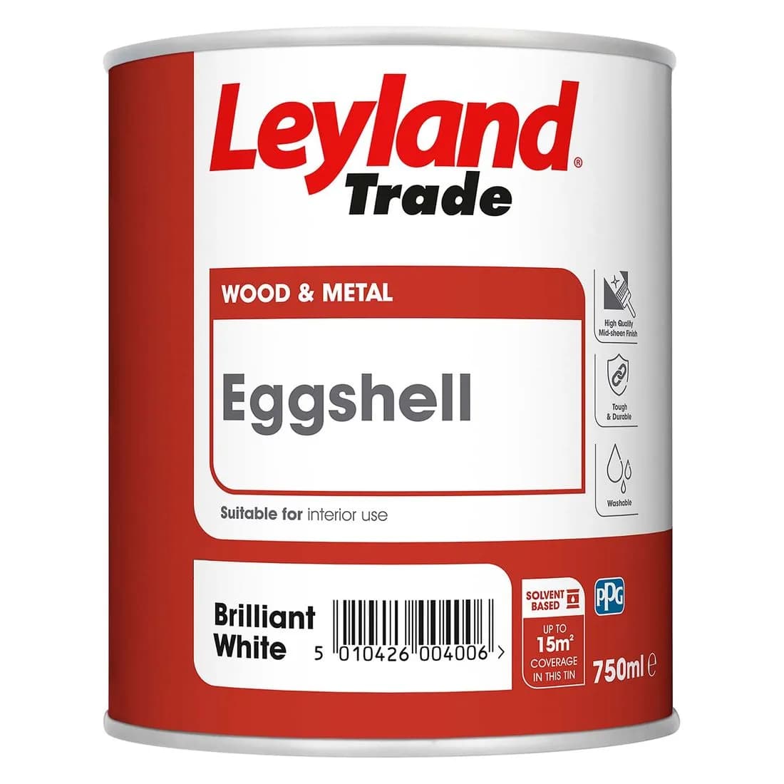 Leyland Eggshell White 750Ml