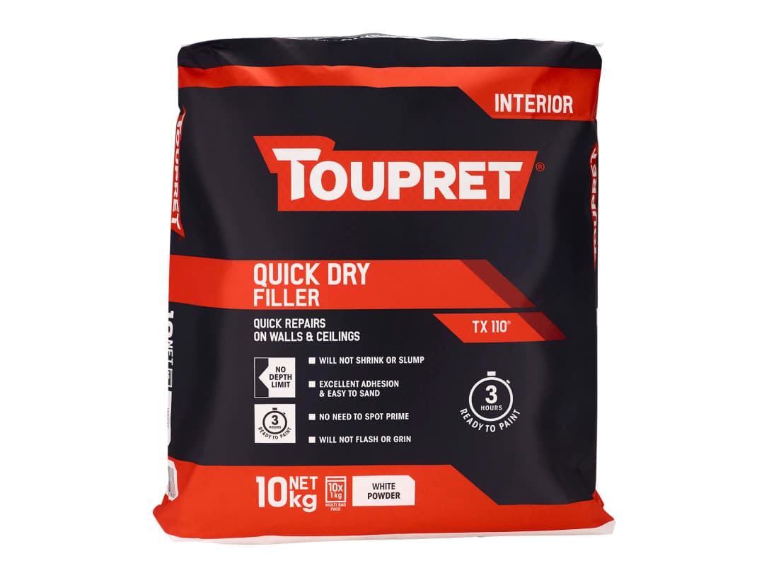 Toupret Quick Dry Filler 10kg TTREB9101GB