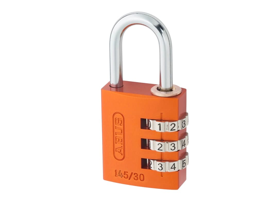 ABUS Mechanical 145/40 40mm Aluminium Combination Padlock Random Colour 49865 10049865-01