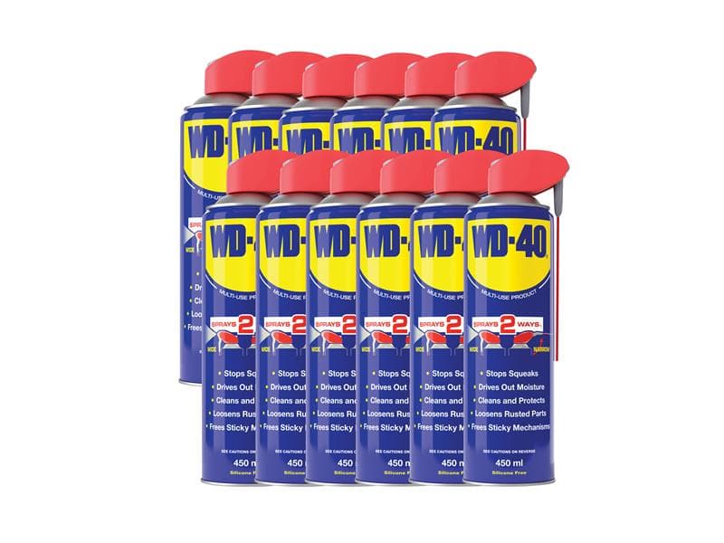 Wd-40® 44137 Wd‑40® Multi-Use Smart Straw 450Ml Box Of 12
