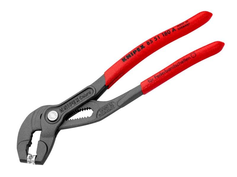 Knipex Spring Hose Clamp Pliers With Quick-Set Adjustment 180Mm 85 51 180 A SB