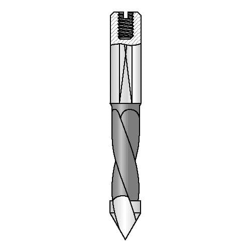 Trend 201 Bk Thru Drill 10Mm Diameter Pk 1 IT/2016137