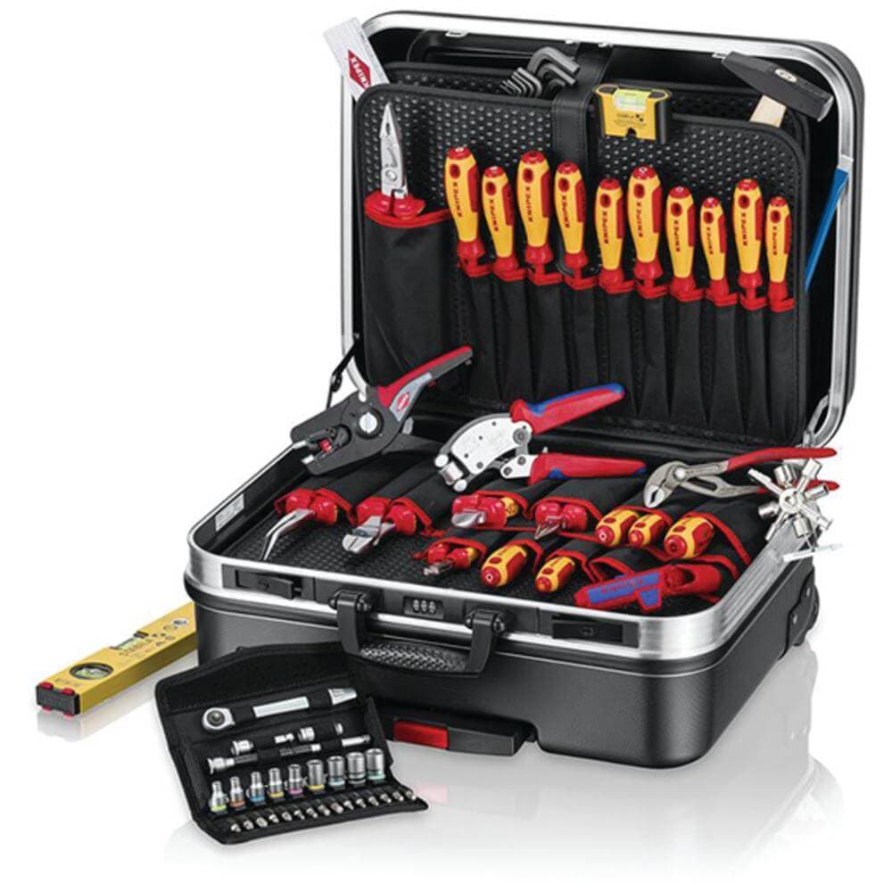 Knipex 00 21 06 Tool Case inBig Basic Movein Electricplus 68 Parts Pk 1 25019