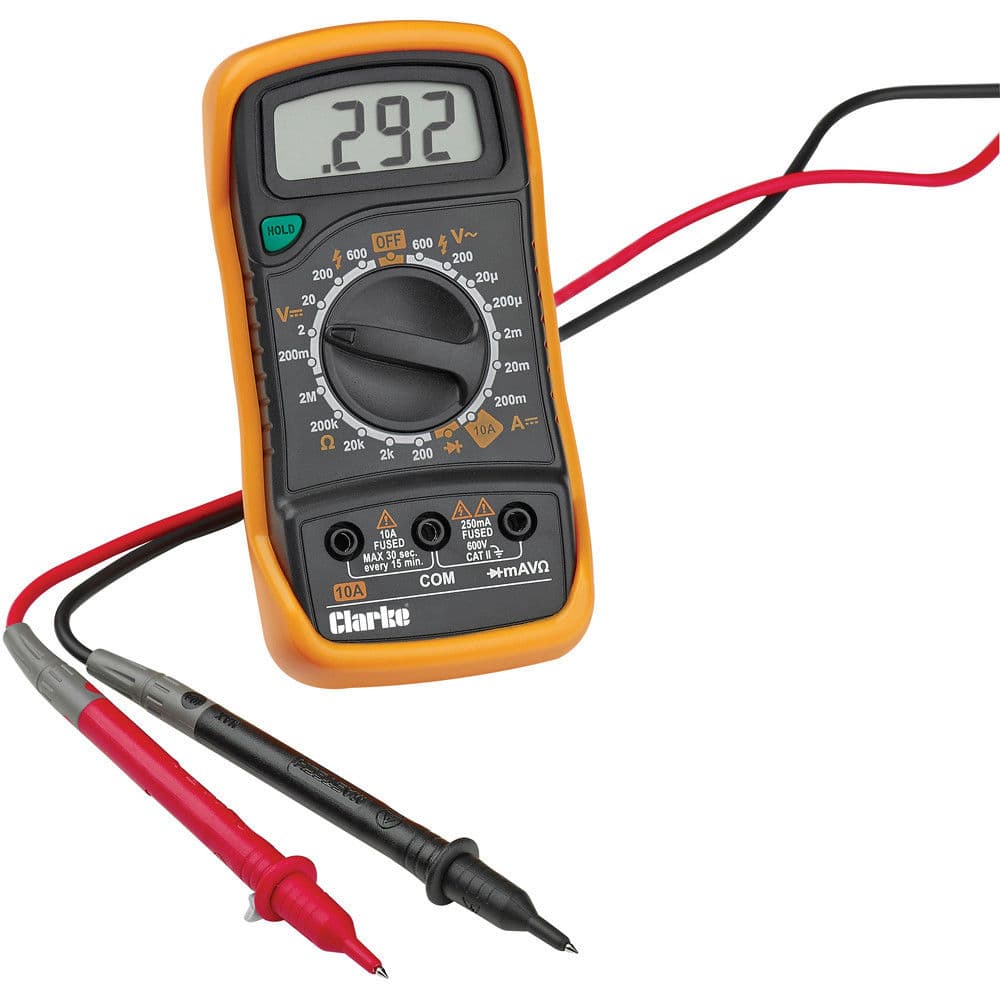 Clarke 4501140 Cdm10C 5 Function Digital Multimeter