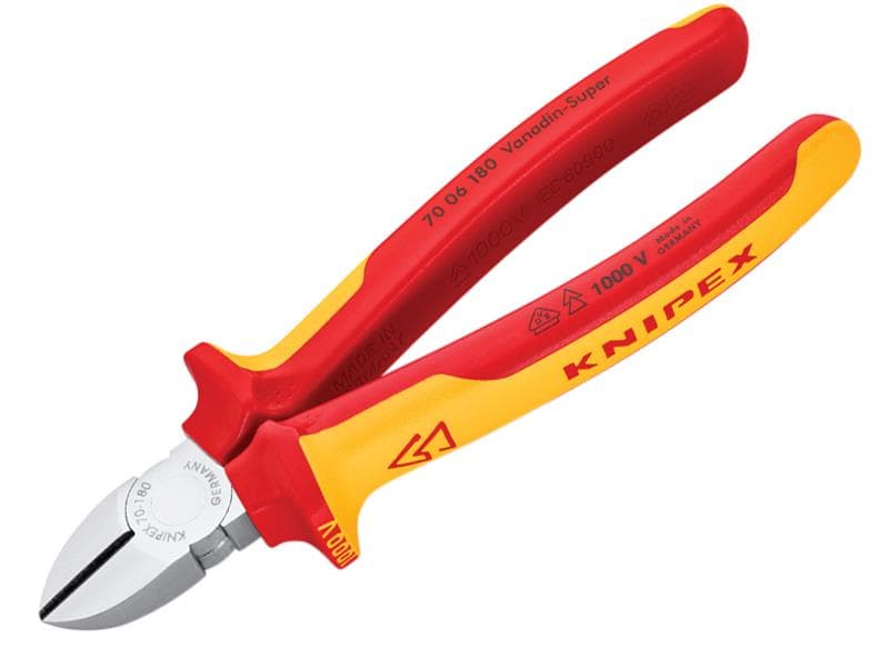 Knipex 70 06 180 SB Vde Diagonal Cutter 180Mm
