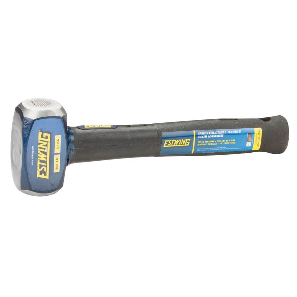 Estwing Ech-212X Indestructible Shaft Club Hammer 1.1Kg/2.5Lb 300Mm Pk 1 31321