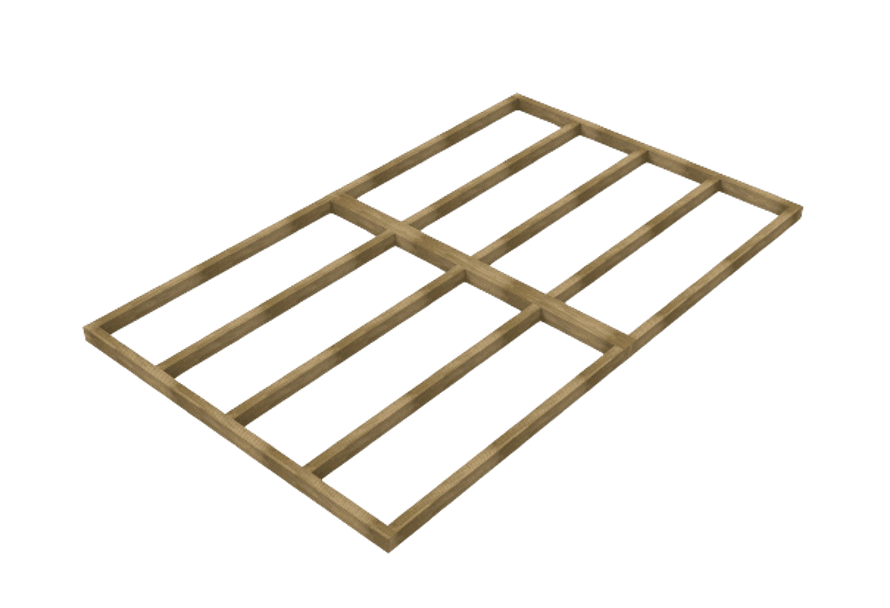 Forest Garden Shed Base 10ft x 6ft