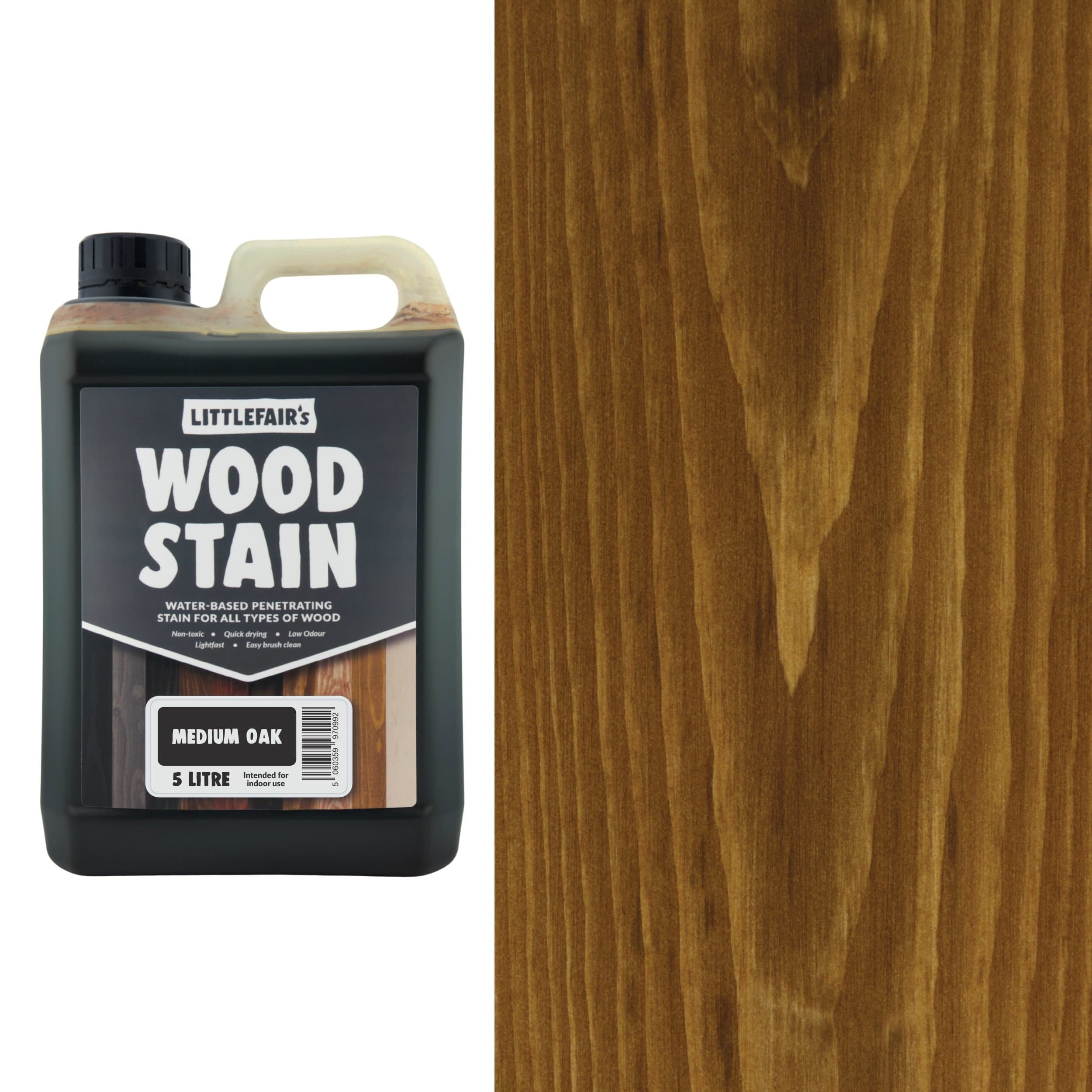 Littlefairs Water Based Wood Stains - Non Toxic & Eco Friendly