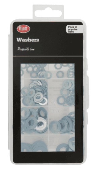 Value Kit Flat Washers 250 Pieces